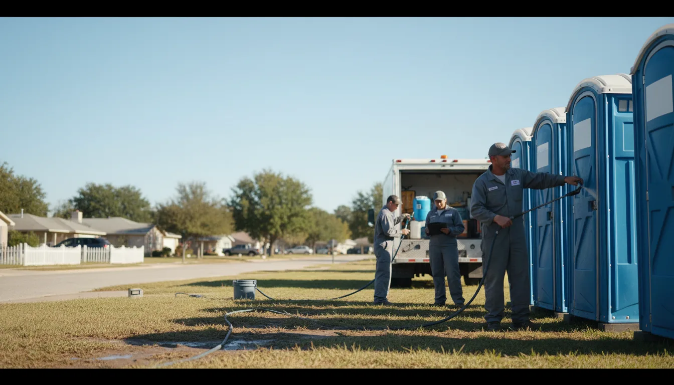 Long-Term Portable Toilet Rental in Ernul, NC near me
